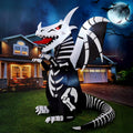 Joiedomi 8 FT Tall Halloween Inflatables Outdoor Skeleton Dragon Decoration, Blow Up Yard Decoration